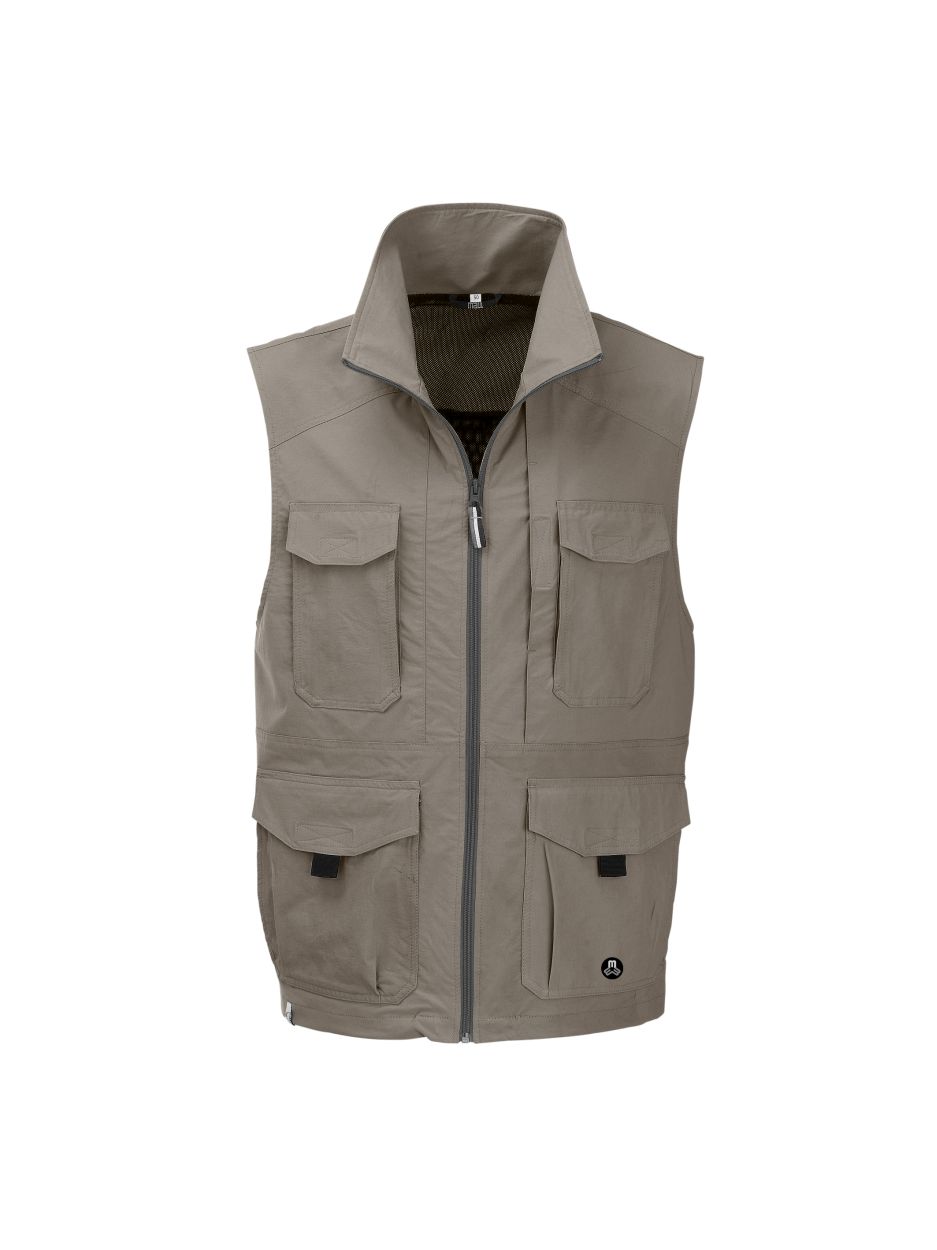 Herren Weste Grünten - SP, dark beige