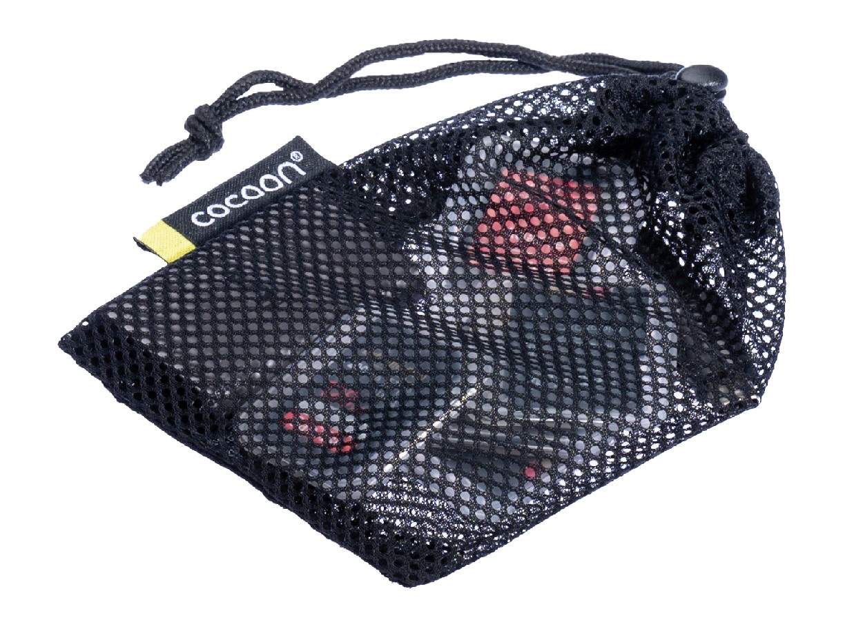 Cocoon Netzbeutel Set, Mesh stuff Set, black