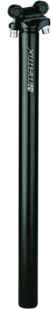  Patentsattelstütze Alu 27,2 mm schwarz