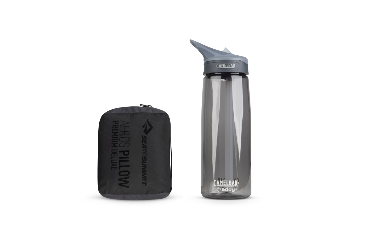 Premium Deluxe Pillow, Lock System, grey