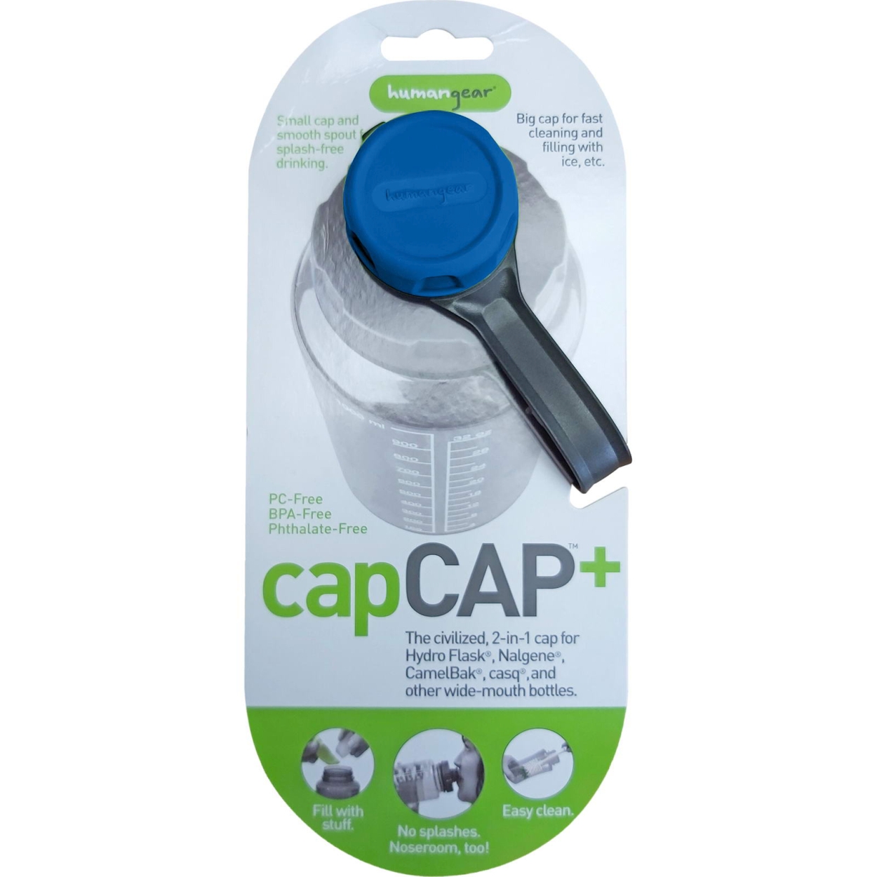humangear Flaschendeckel `capCAP` für Hals Ø 5,3cm
