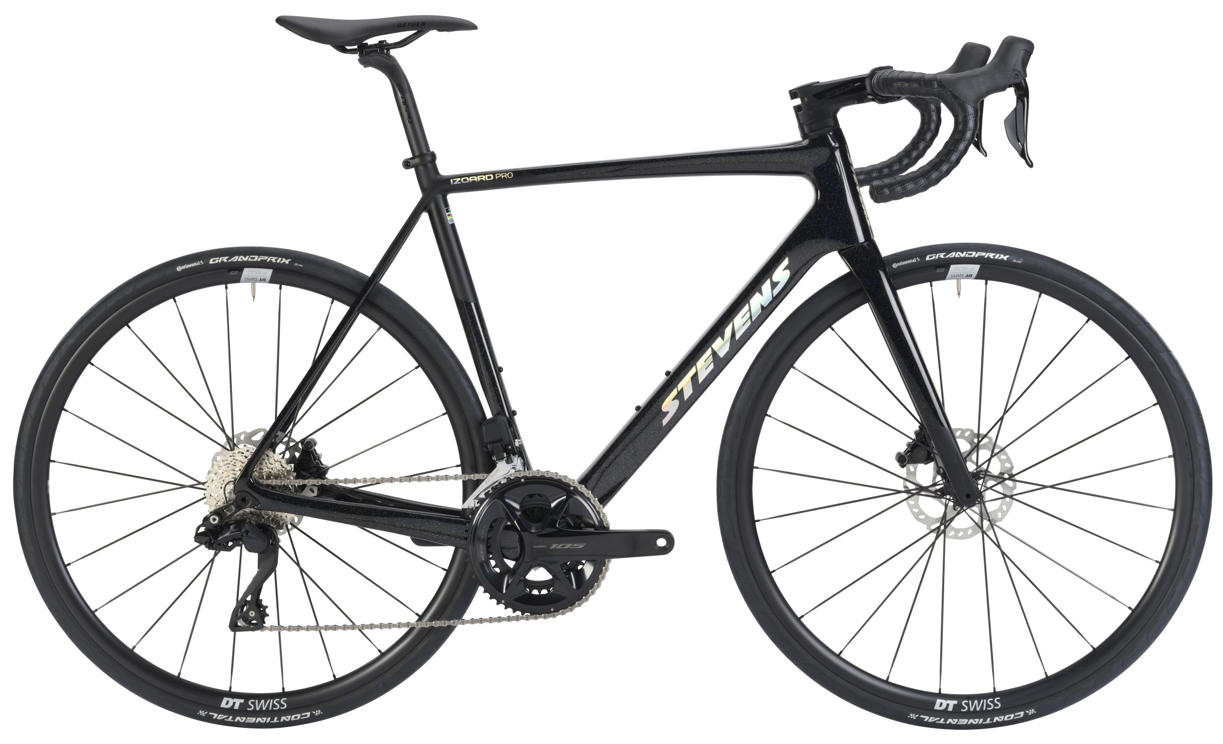 Road Izoard 105 Di2 25 56 Galaxy Black