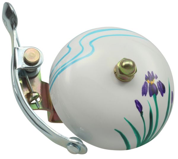 Crane Bell Handpainted Suzu Bell, hana