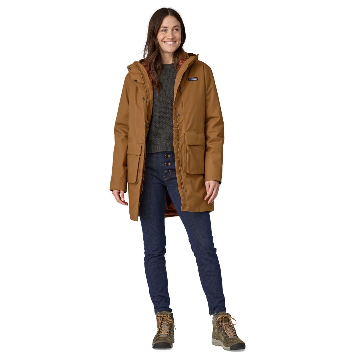 W's Pine Bank 3-in-1 Parka, nest brown
