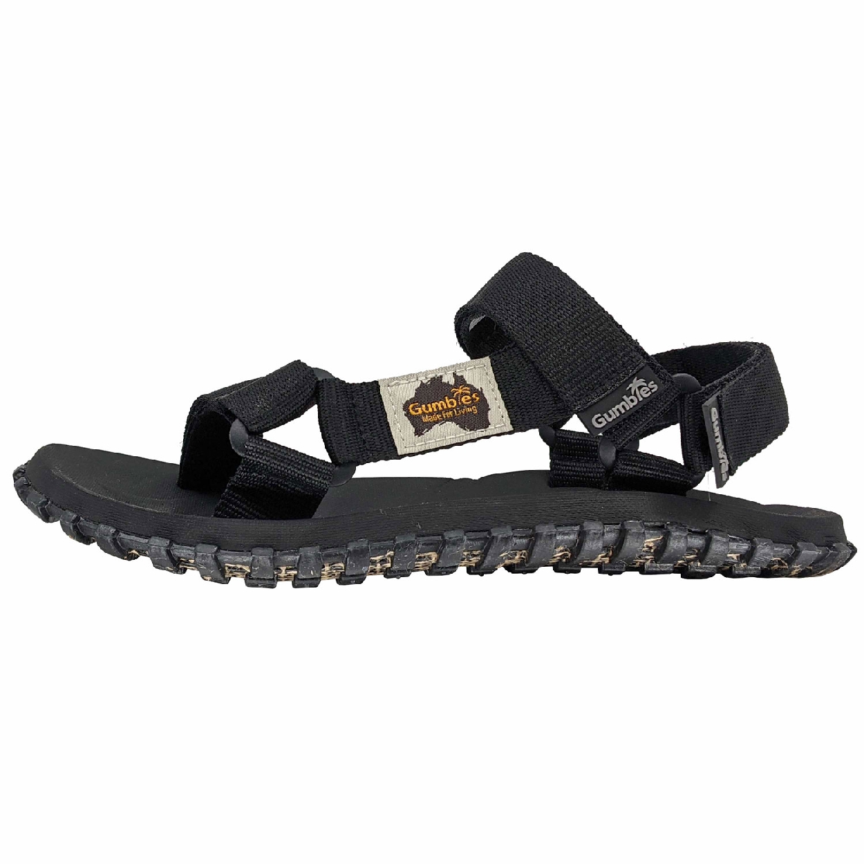Gumbies Australian Shoes Scrambler, black