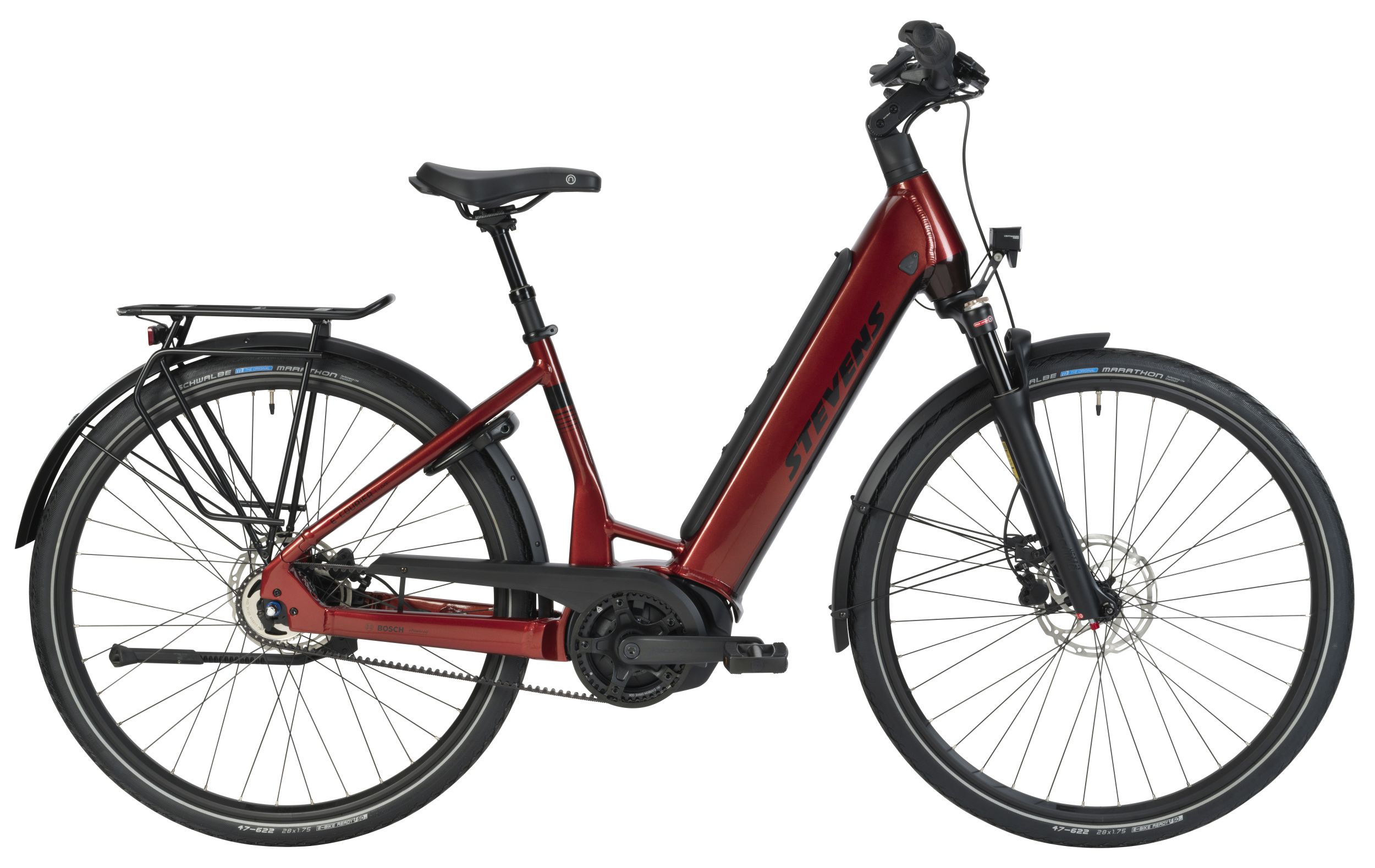 ATB E-Courier Luxe Forma 46 Burgundy