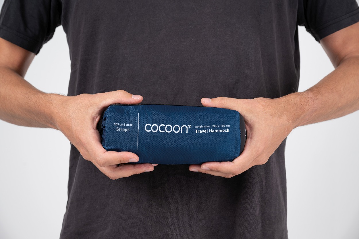 Cocoon Travel Hammock SET single, blue moon