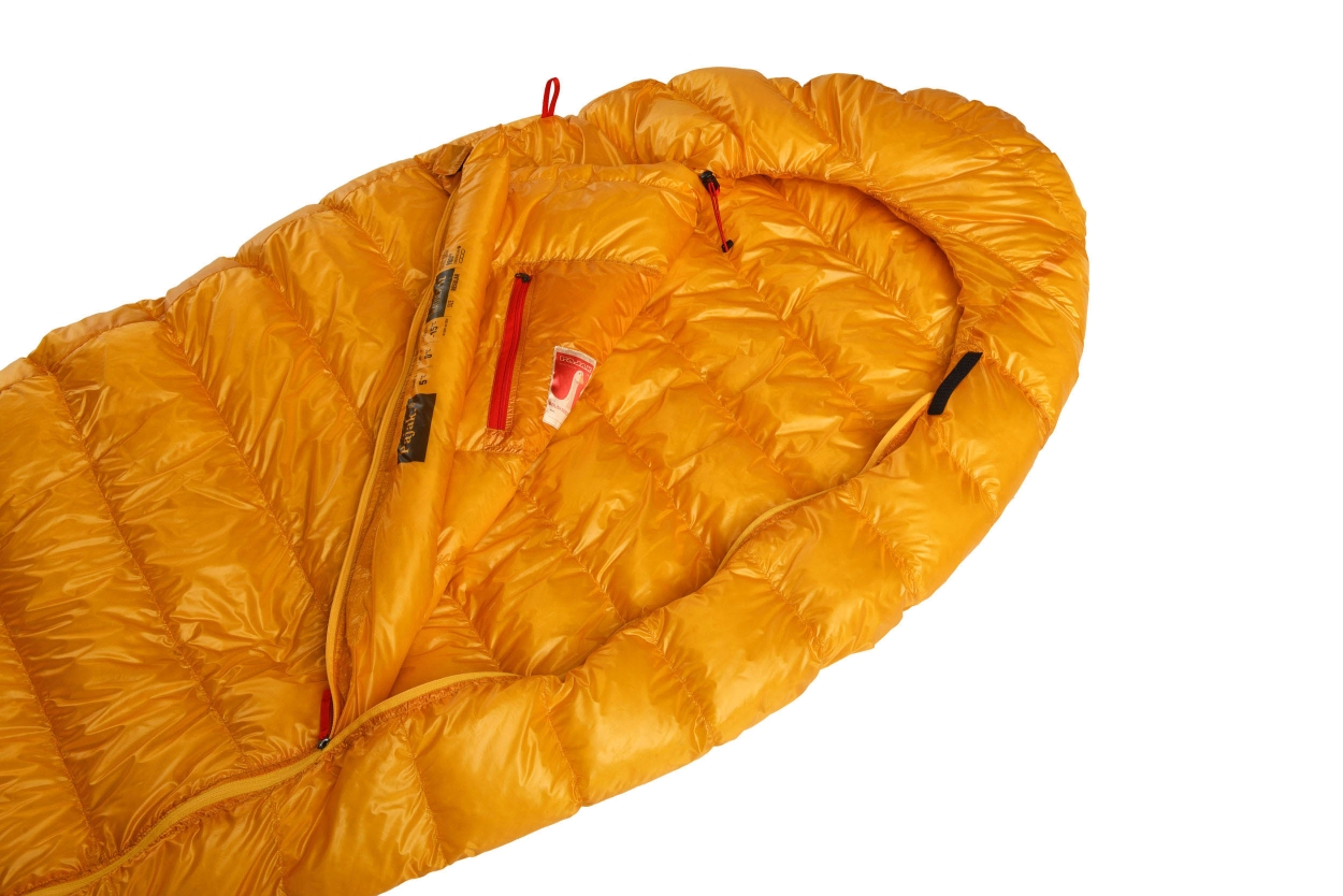 RADICAL, 1Z sleeping bag, long , gold