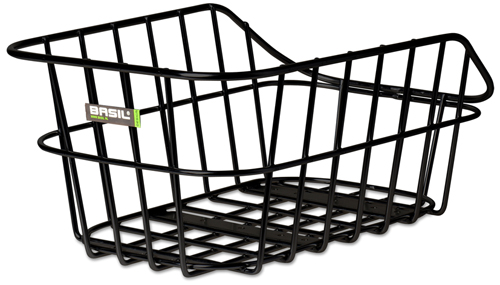 Hinterradkorb Basil Cento Alu schwarz