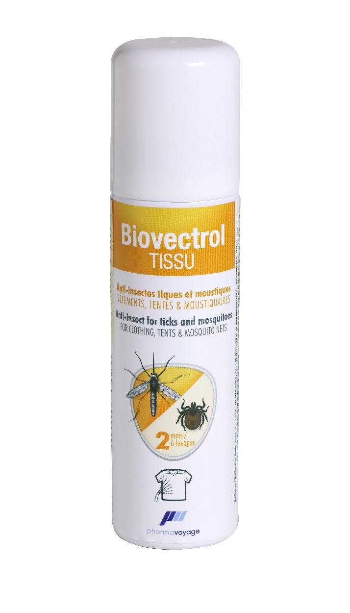 Mücken-Lotion Pharmavoyage Biovectrol Tissu