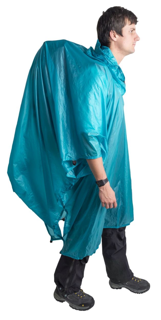Ultra-Sil Nano 15D Tarp-Poncho, blue