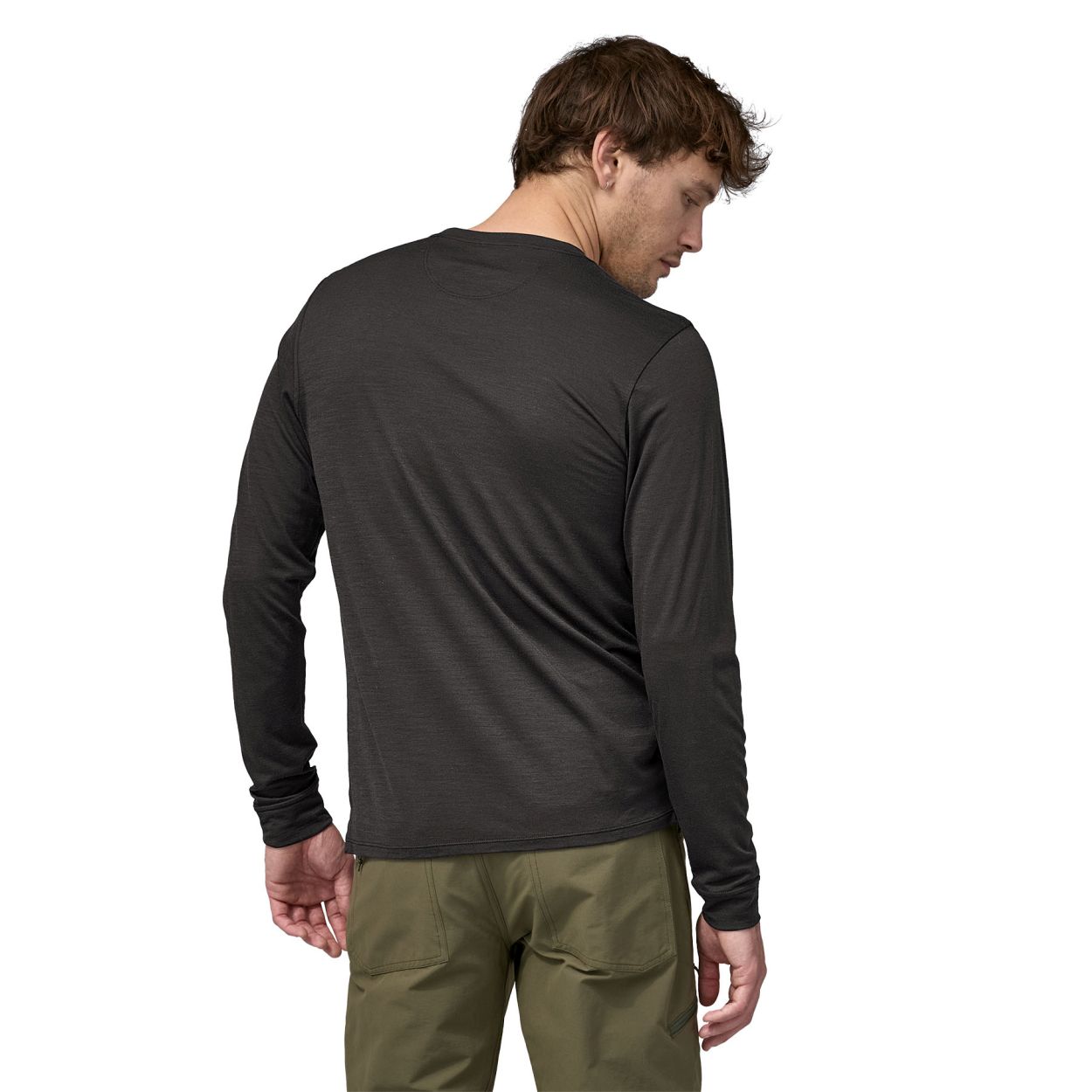M´s L/S Cap Cool Merino Shirt, black