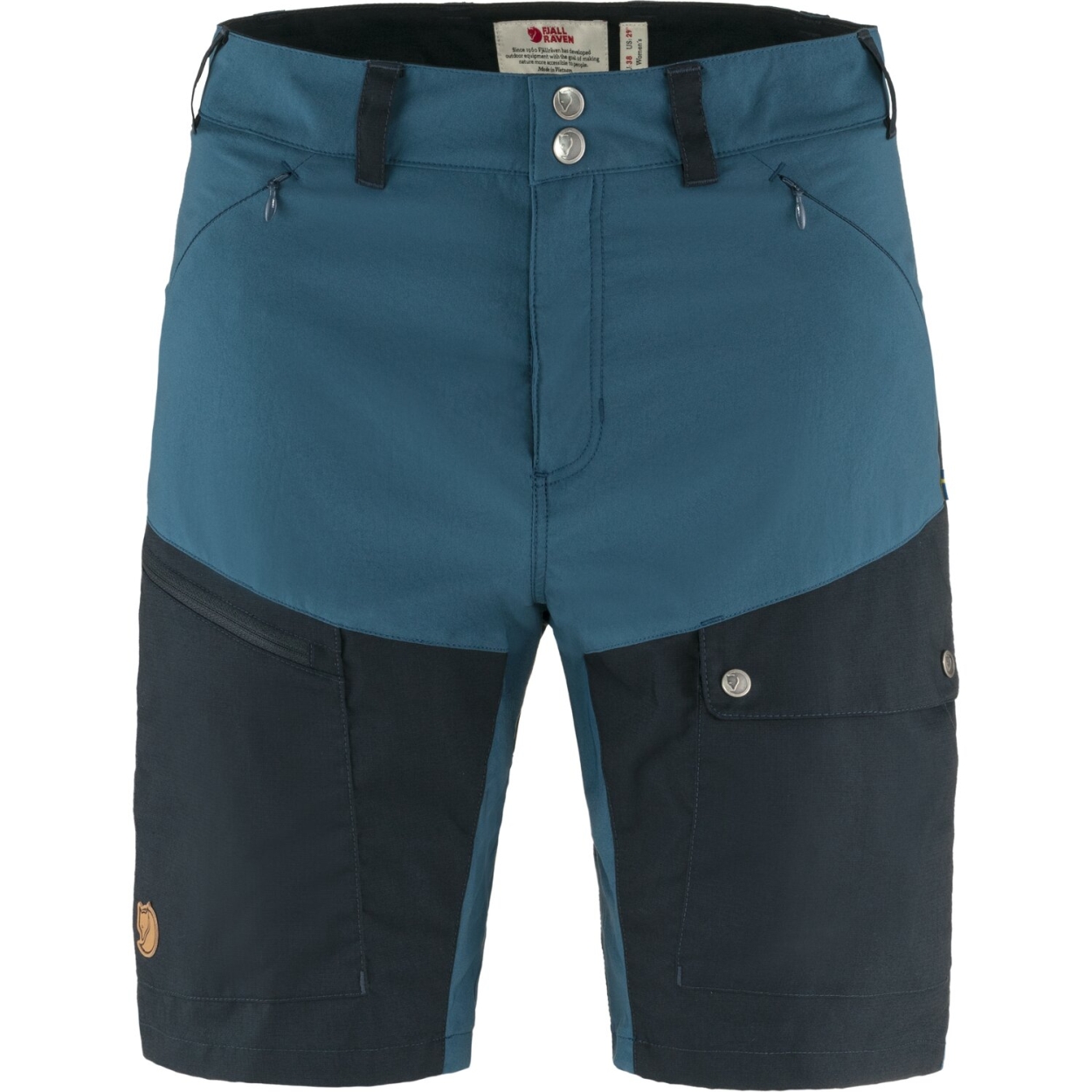 Abisko Midsummer Shorts W, indigo blue-dark navy