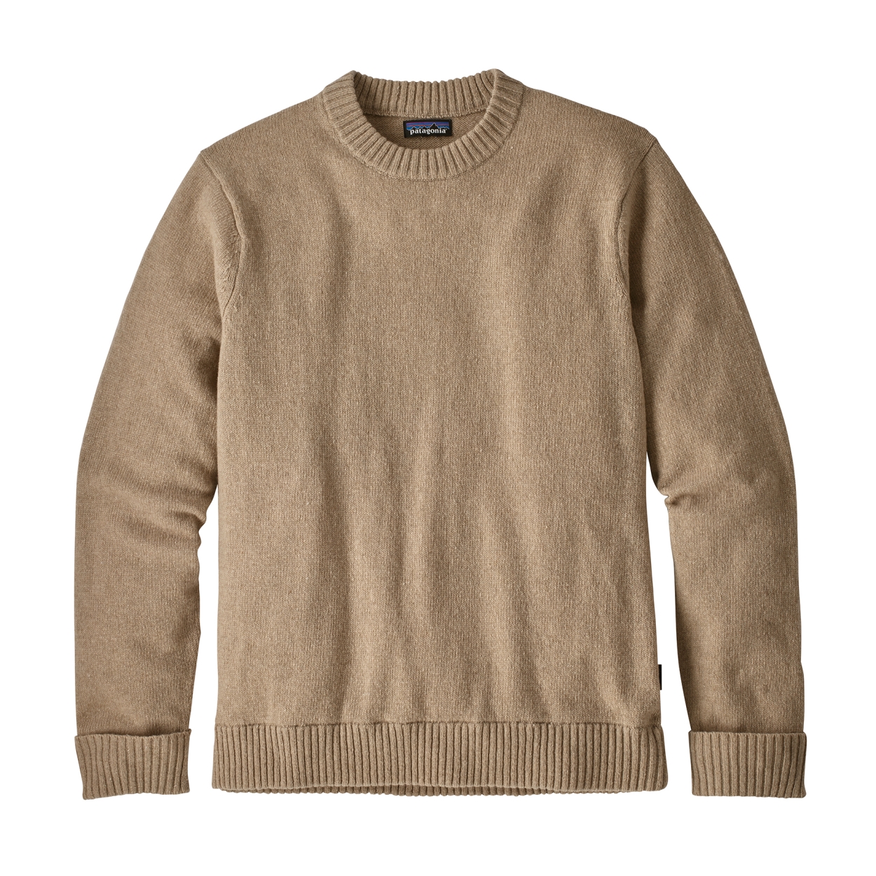 M's Recycled Wool Sweater, el cap khaki