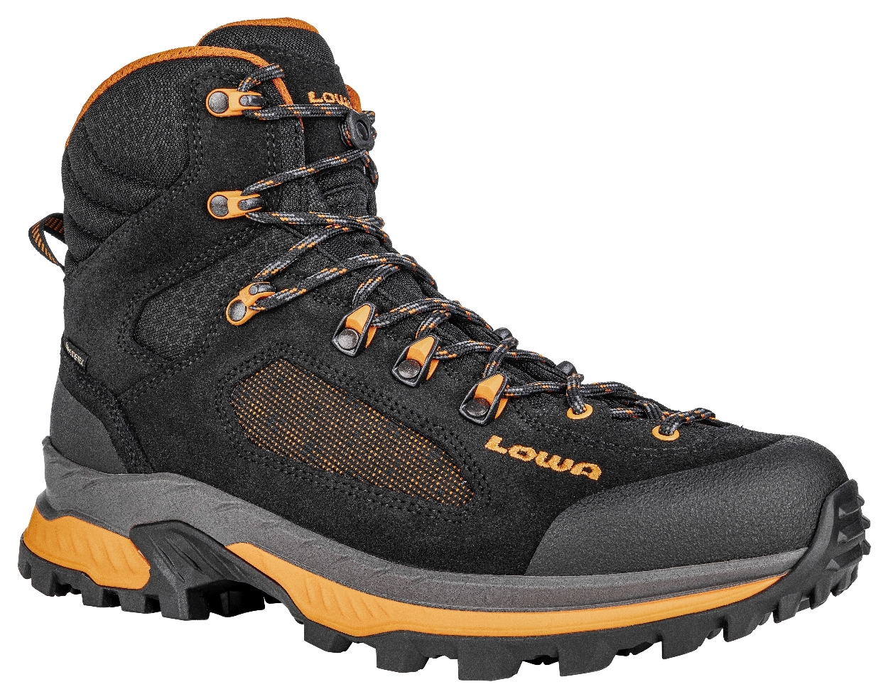 Corvara GTX Mid, schwarz/orange