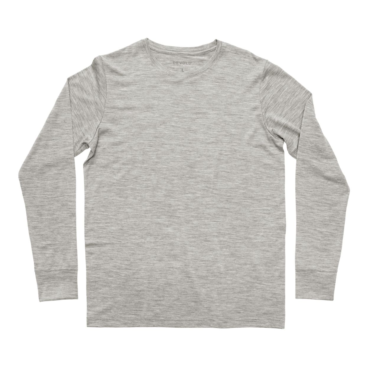 CLASSIC LS MAN, GREY MELANGE