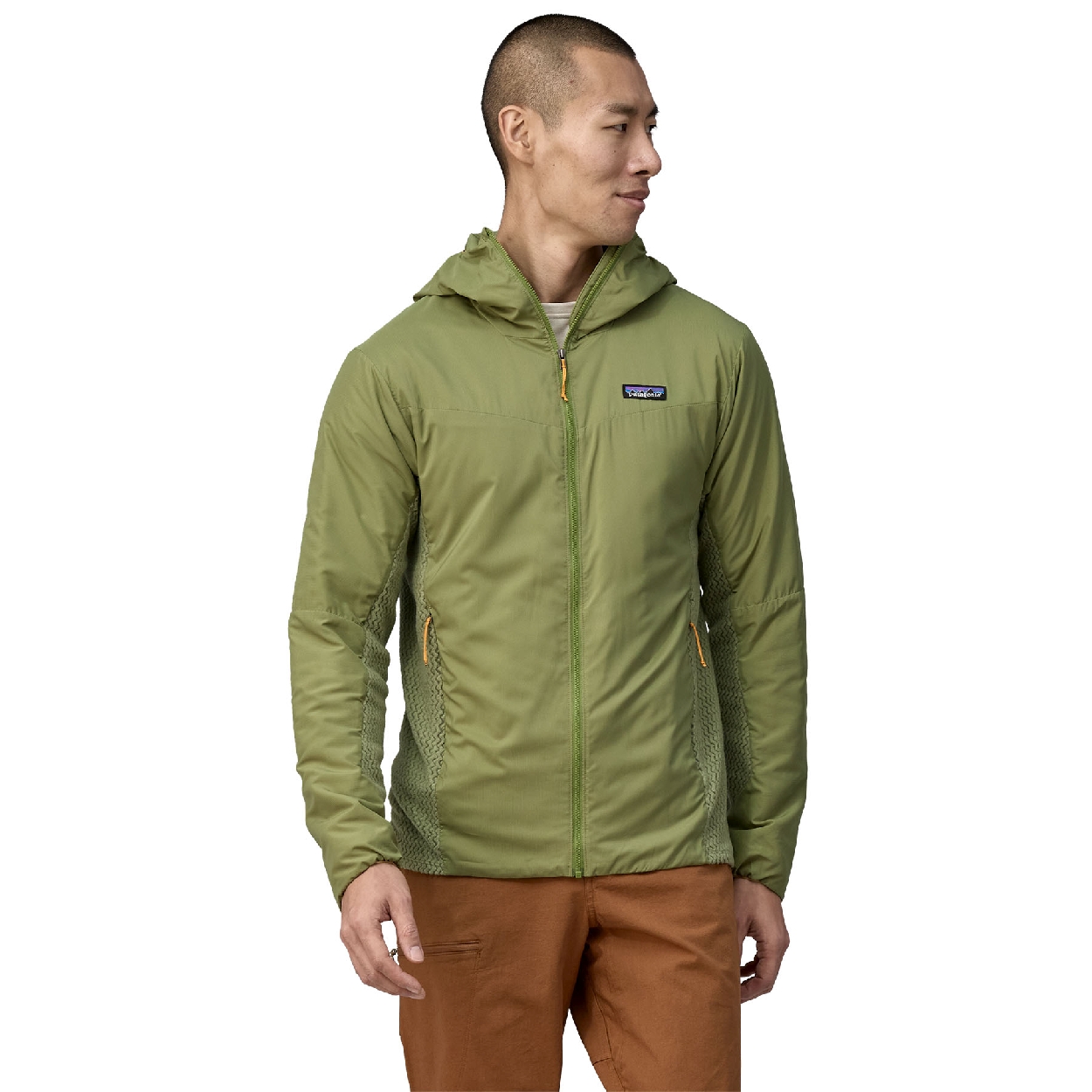 M's Nano-Air Light Hybrid Hoody, buckhorn green