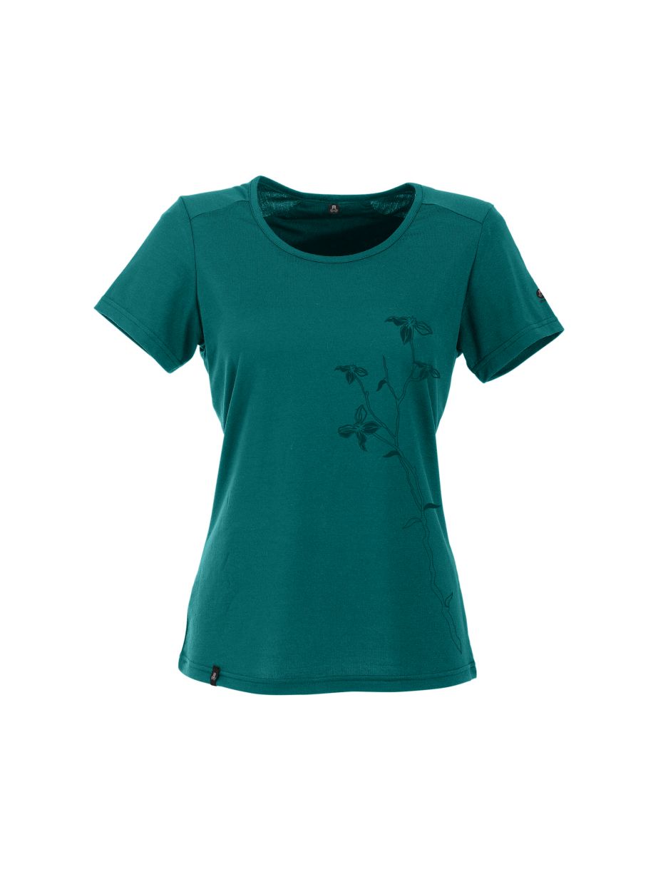 Damen T-Shirt Bony II Fresh, petrol green