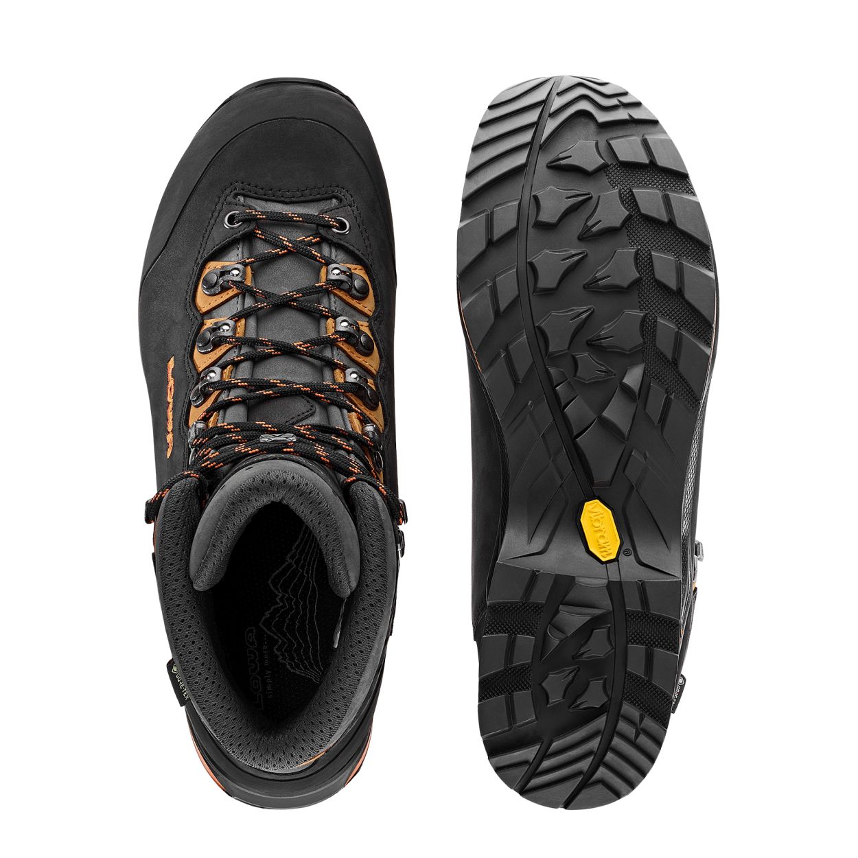 Camino Evo GTX, schwarz-orange
