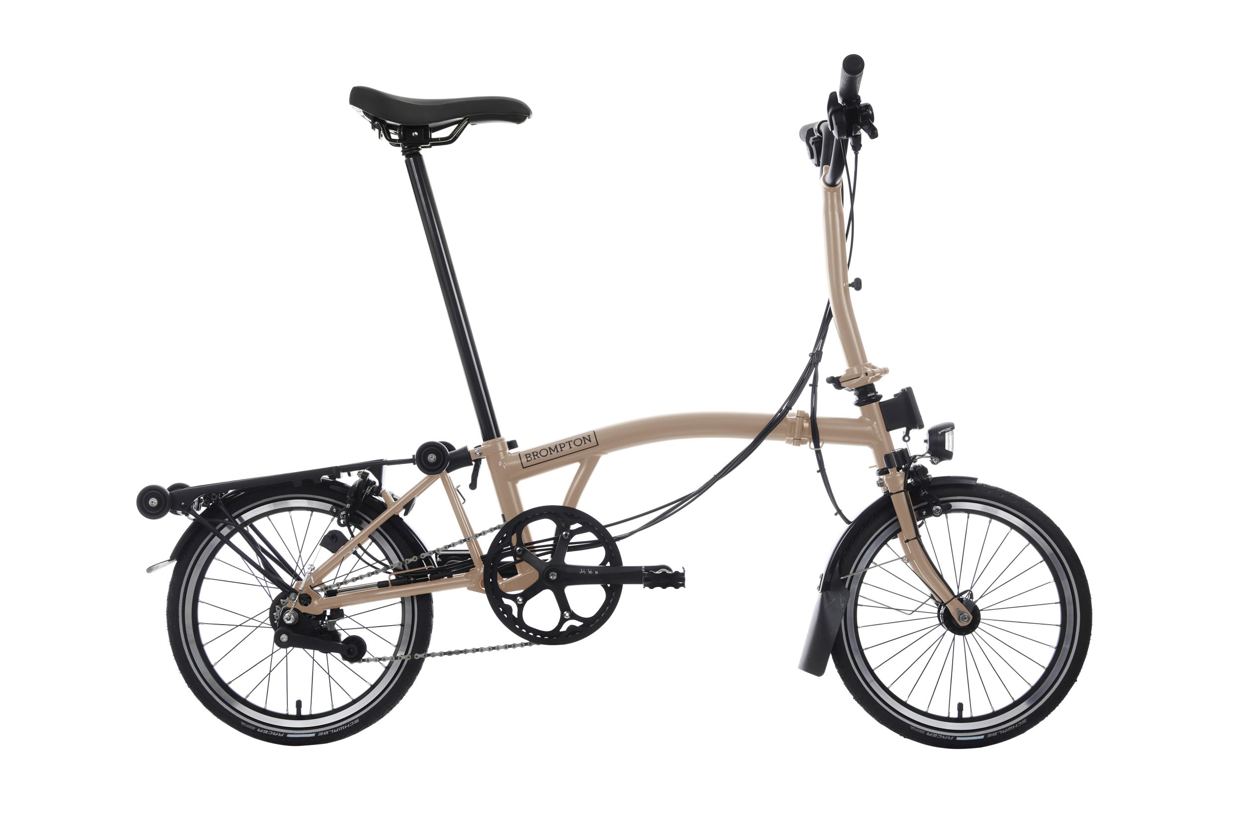 Brompton C-Line, 4-Gang, dune sand, H-Lenker,
