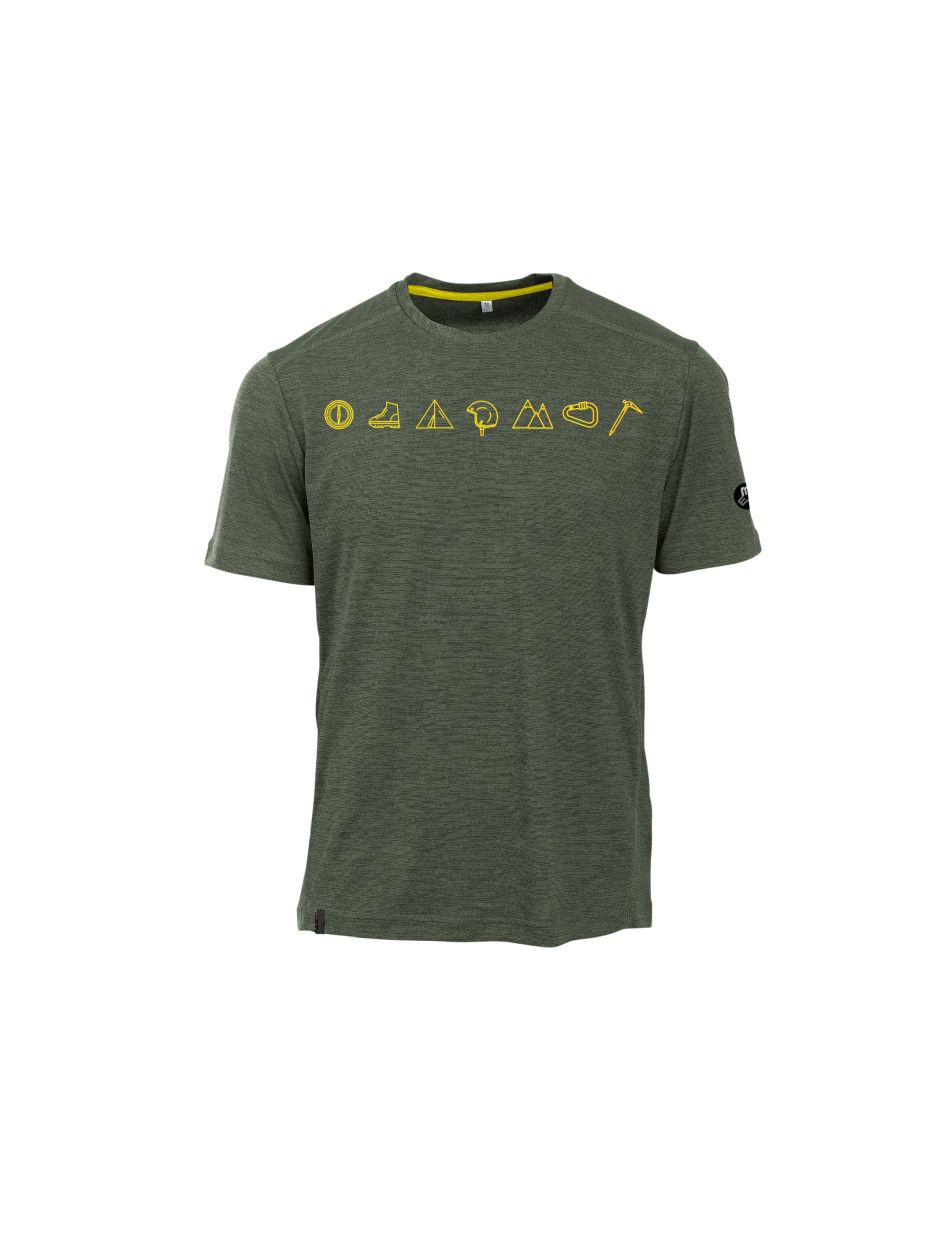 Herren T-Shirt Grinberg, grün