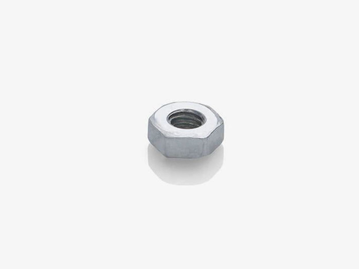 Brooks 9/32" Nut, Zinc, chrome, unis