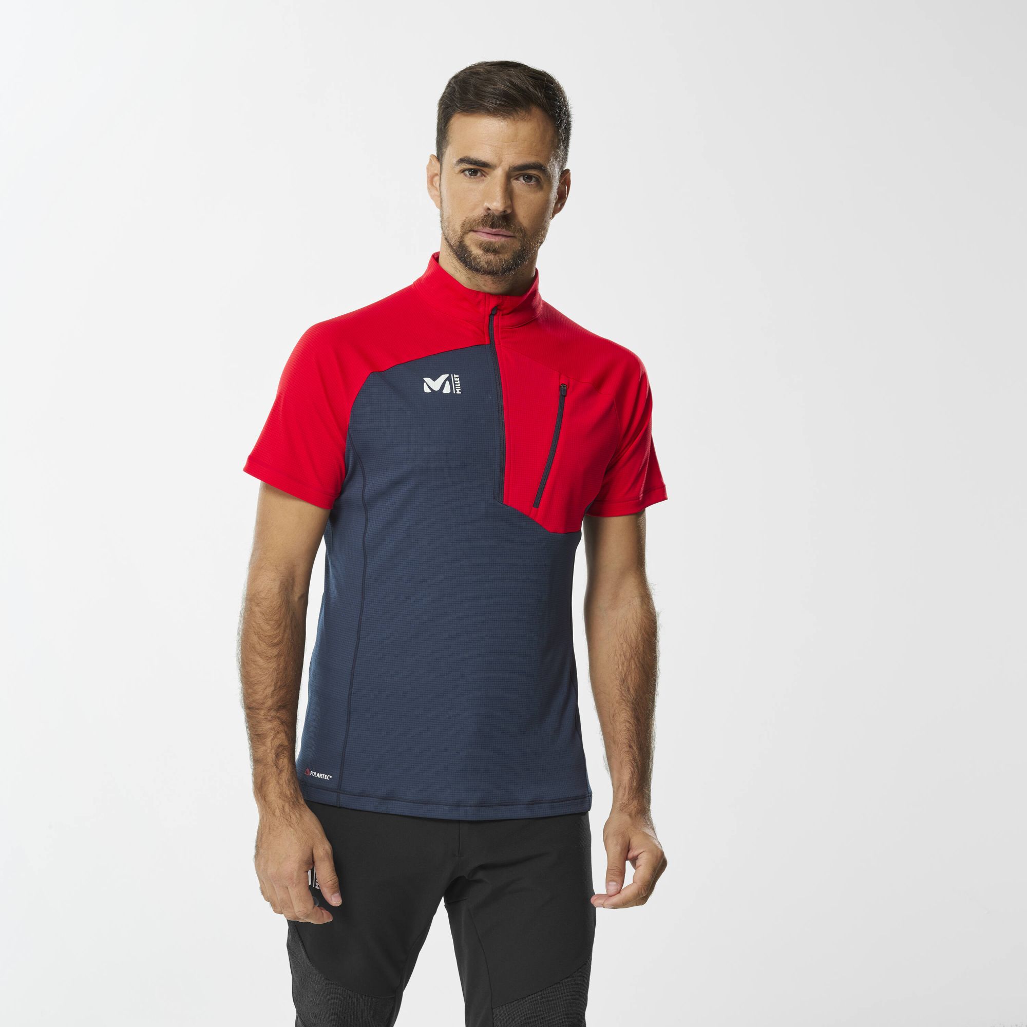 Morpho Zip SS M, saphir/rouge