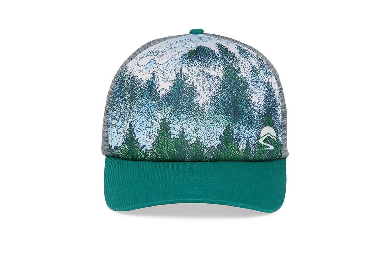 Sunday Artist Series Trucker Cap, woodland
