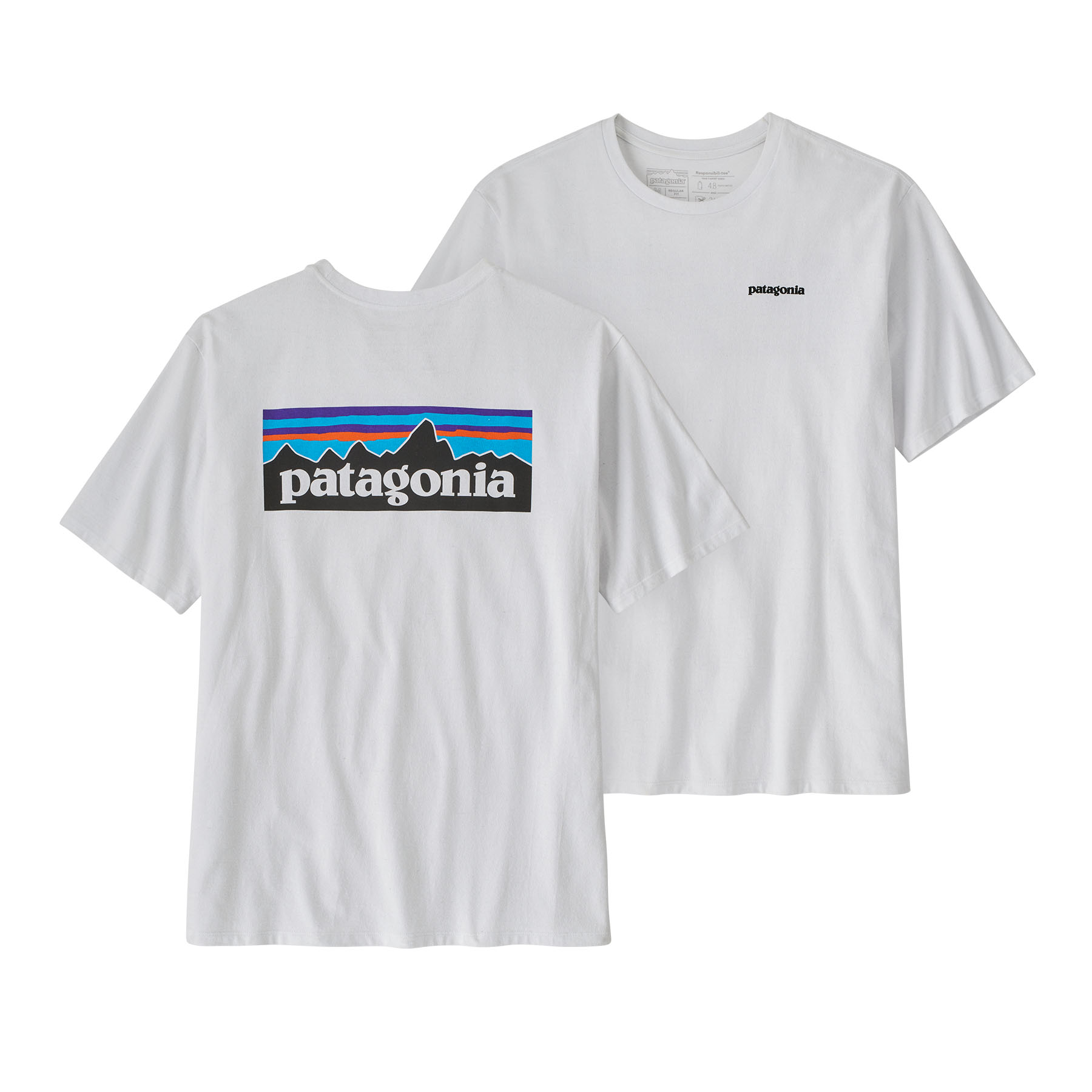 M's P-6 Logo Responsibili-Tee, WHI