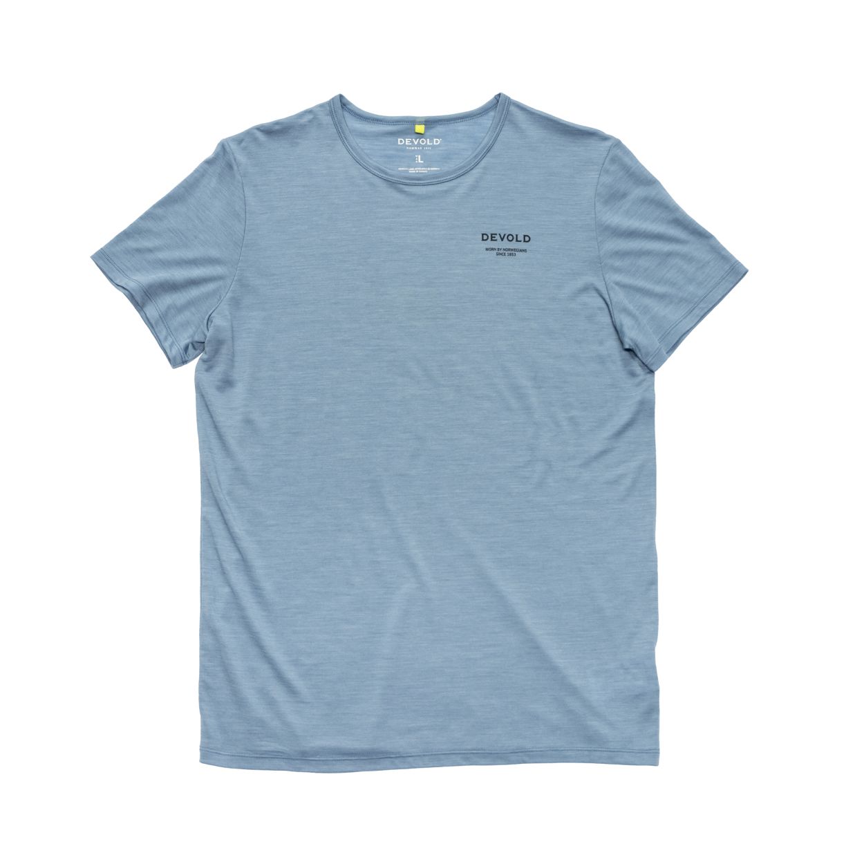 ACTIVE "WORN BY" TEE MAN, SKYBLUE