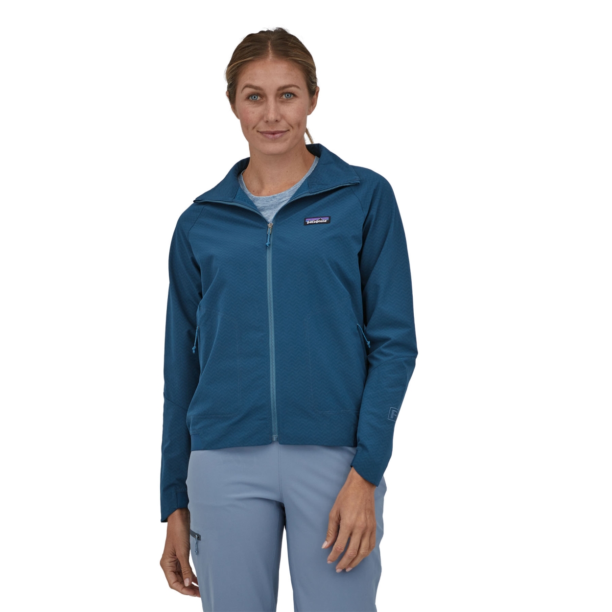 W's CrossStrata Jacket, lagom blue