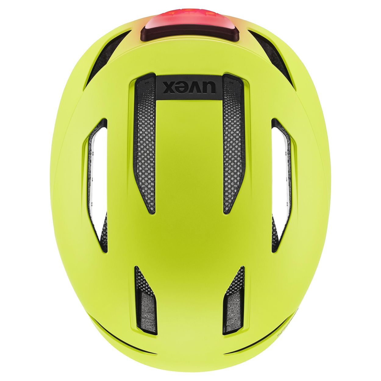 uvex urban planet LED lime matt | 58-61