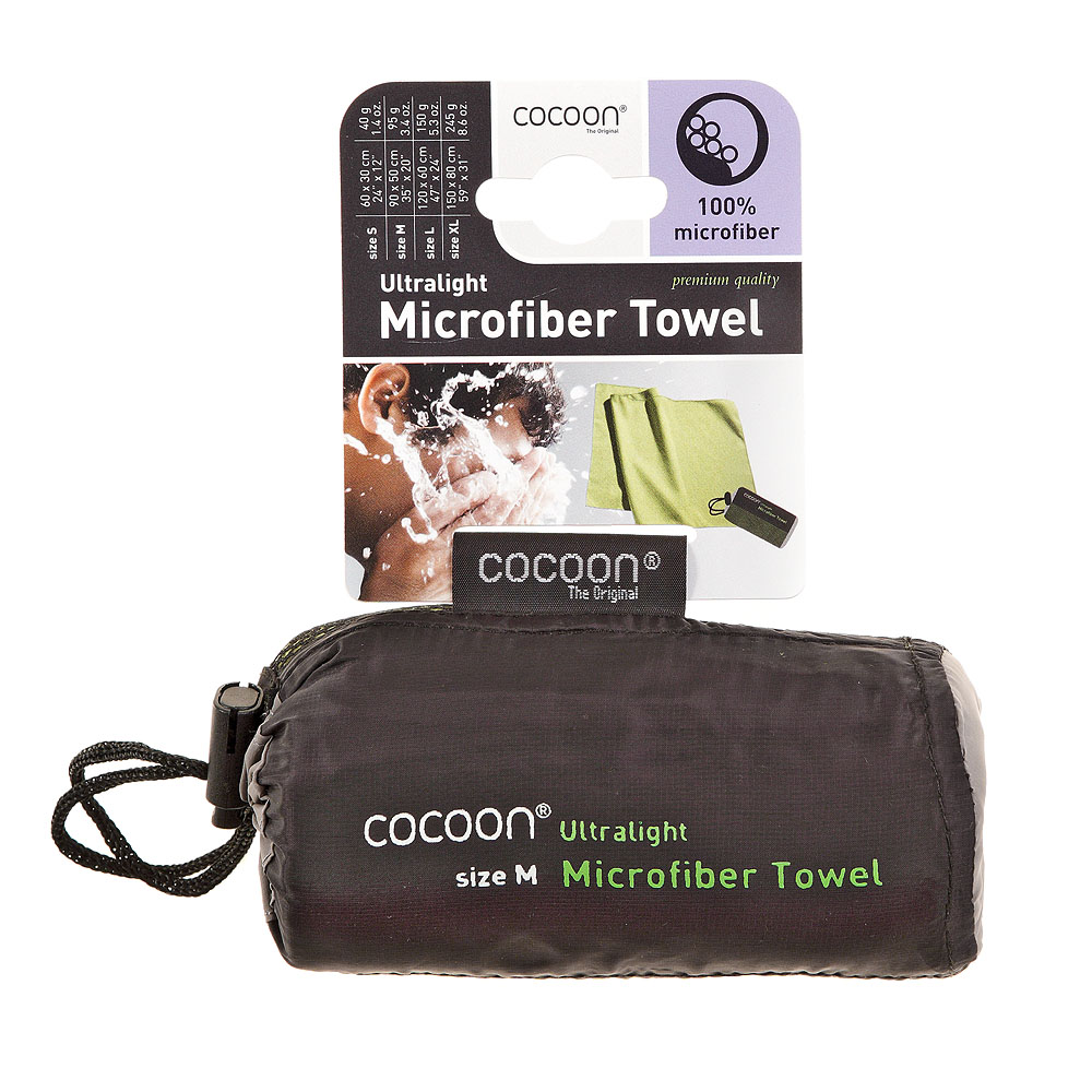 Cocoon Towel Ultralight, Gr. L, wasabi