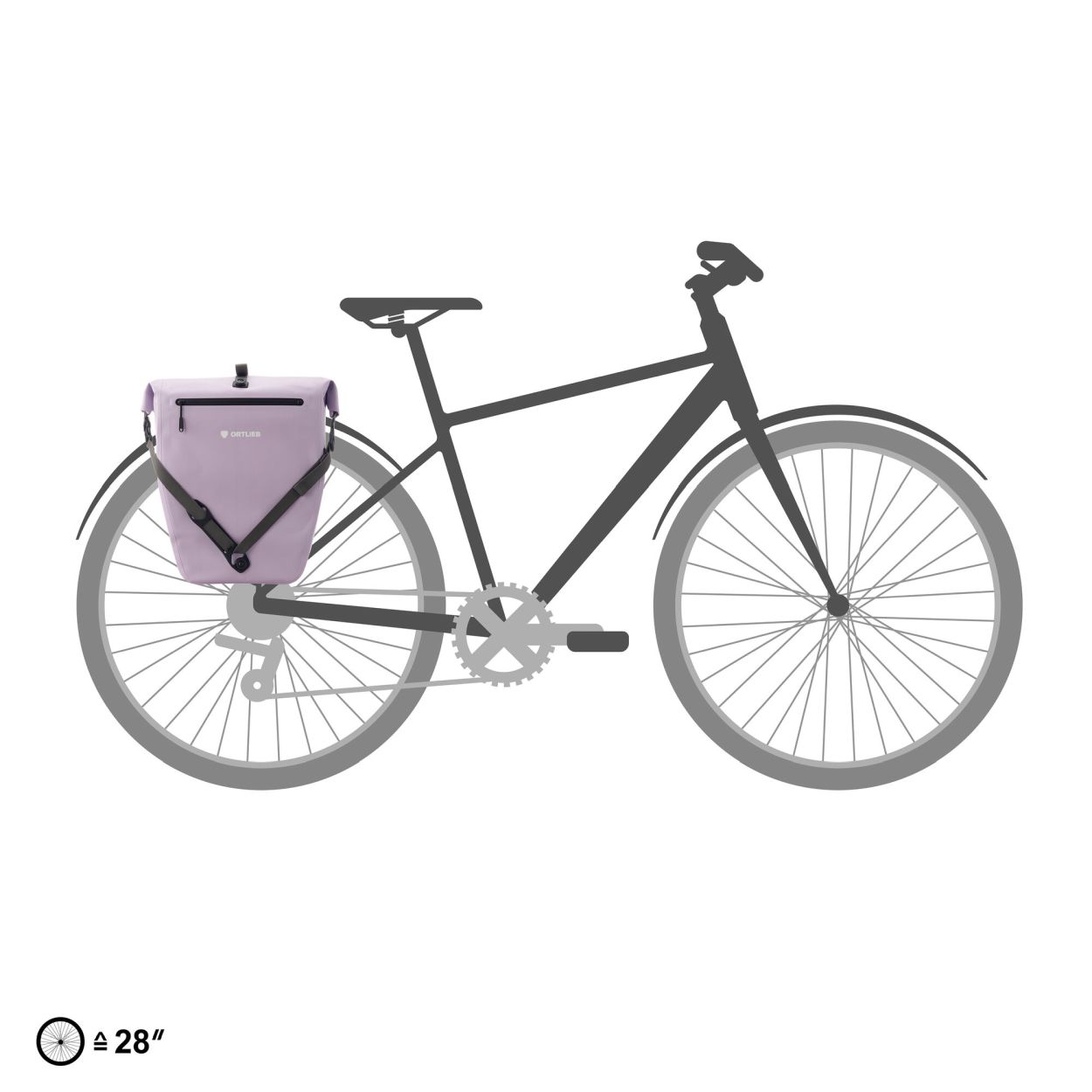 BACK-ROLLER 20L ZP QL2.2 TS lavender