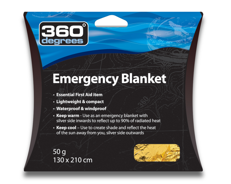 360° Degrees Emergency Blanket