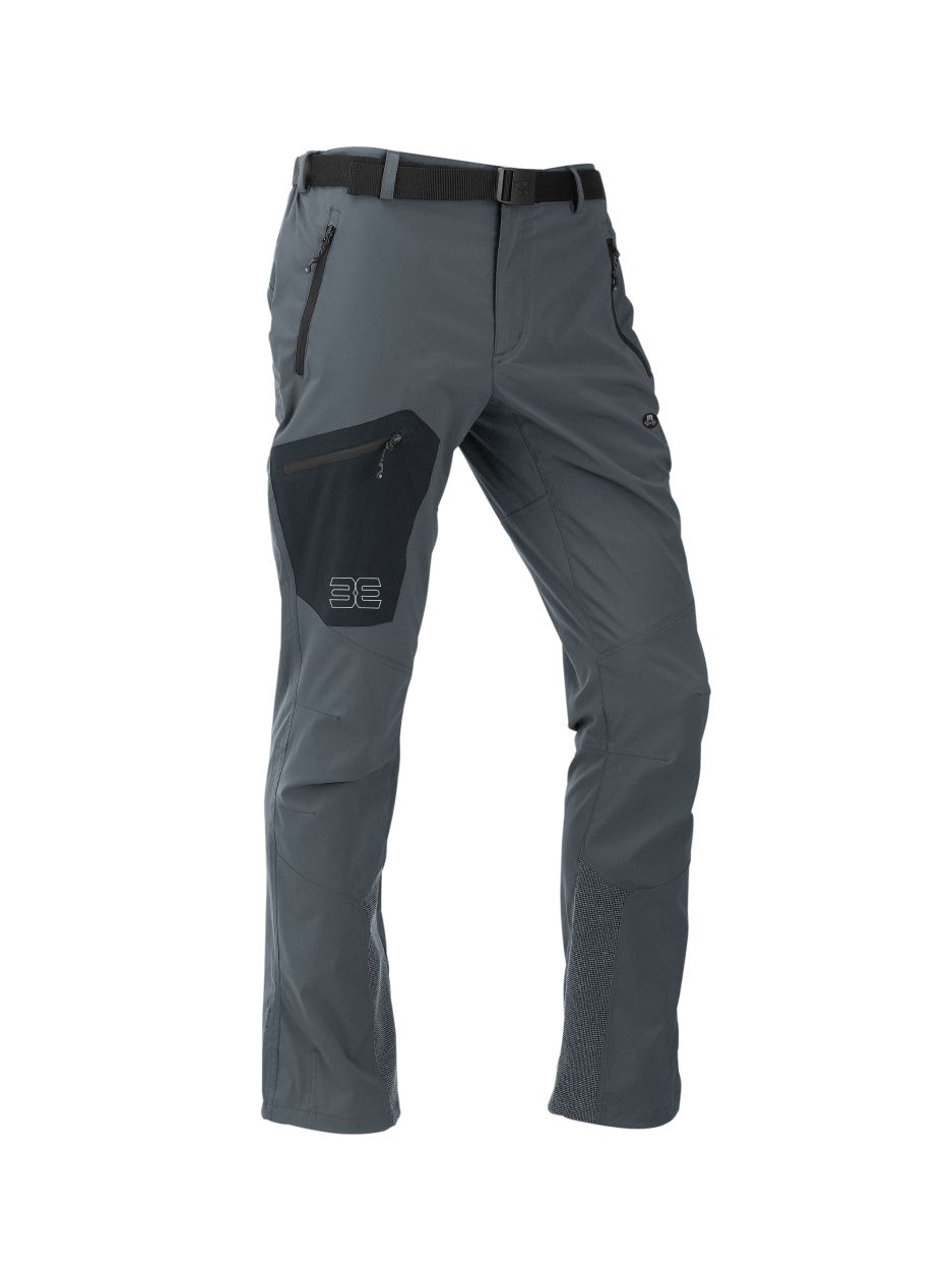 Herren Hose Etzel XT, dark grey/caviar