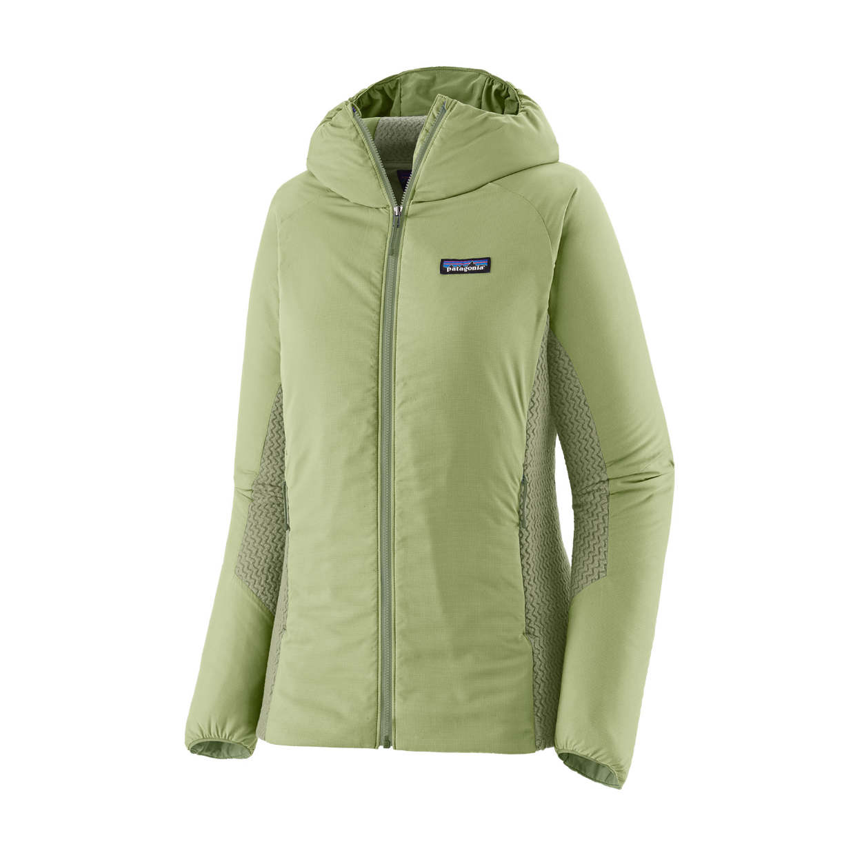 W's Nano-Air Light Hybrid Hoody, friend green