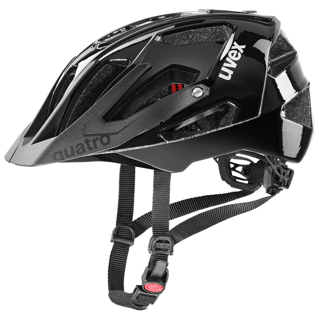 uvex quatro, / all black, 52-57