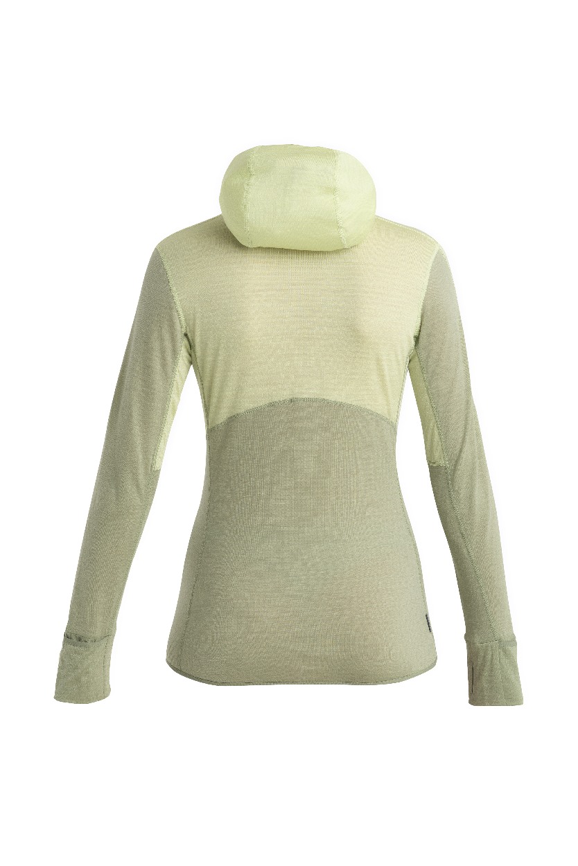 Wmns Realfleece Descender LS Zip H