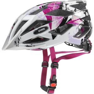 Helm  air wing, white-pink, 52-57