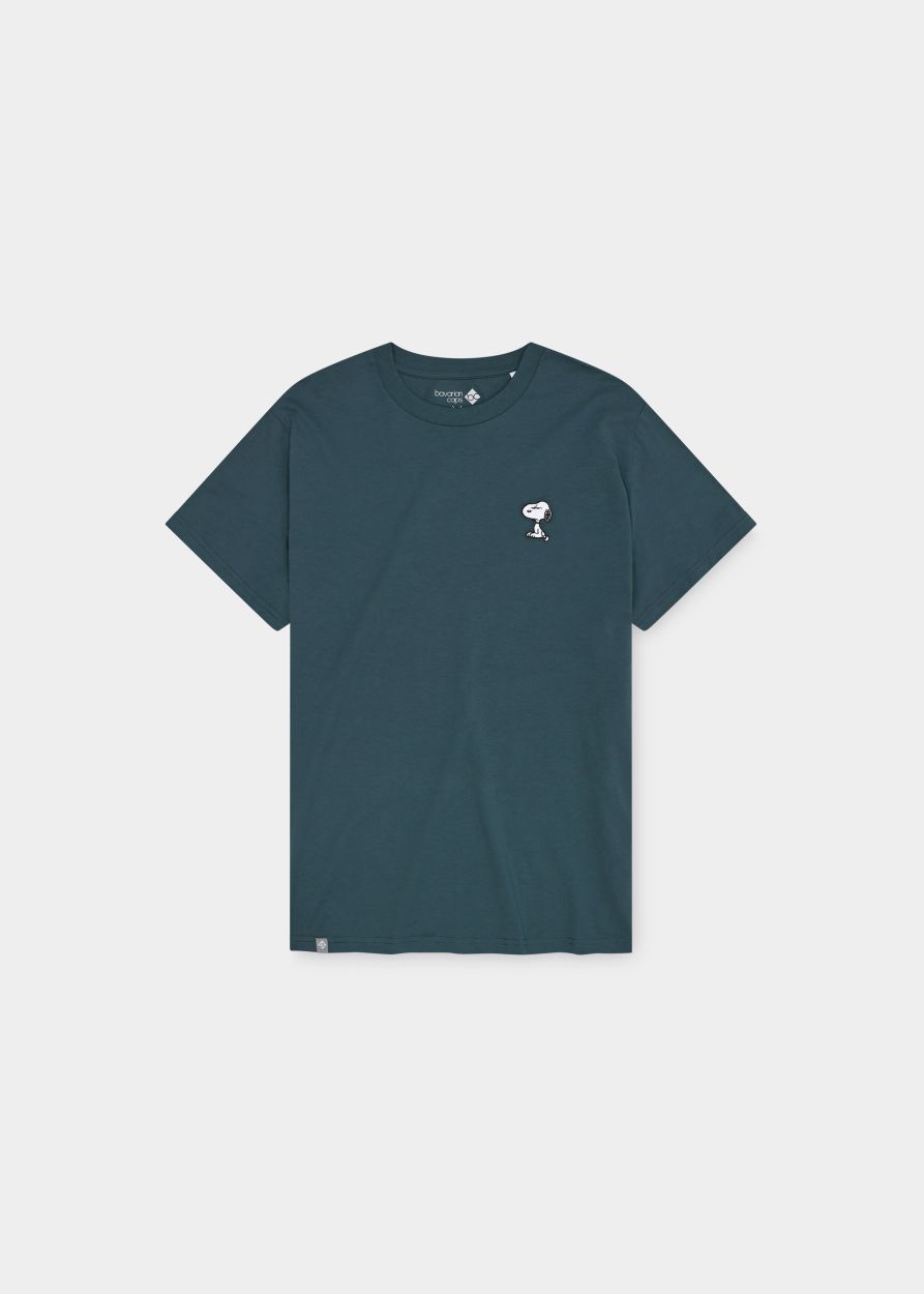 T-Shirt "Grantler Klub: Snoopy", blaugrau