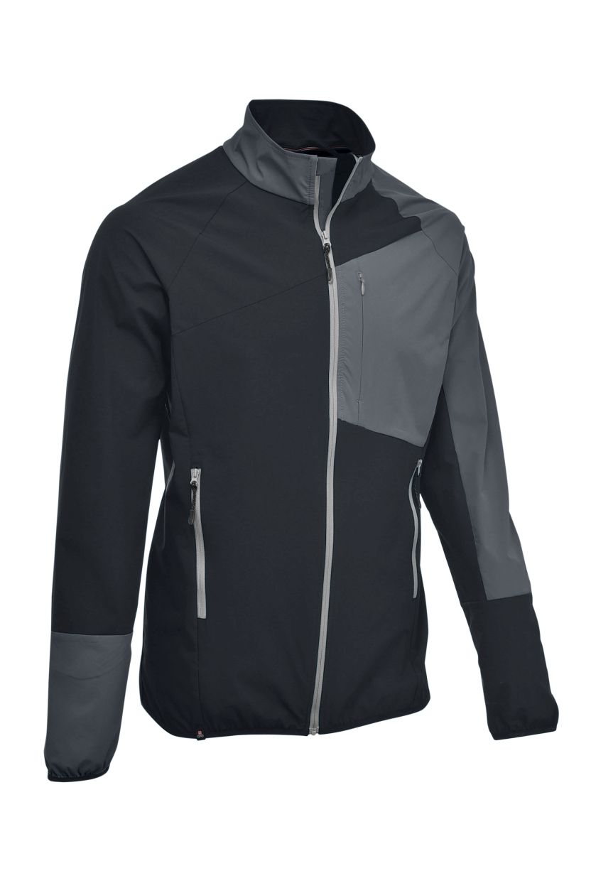 Herren Jacke Hornspitze, black/grey