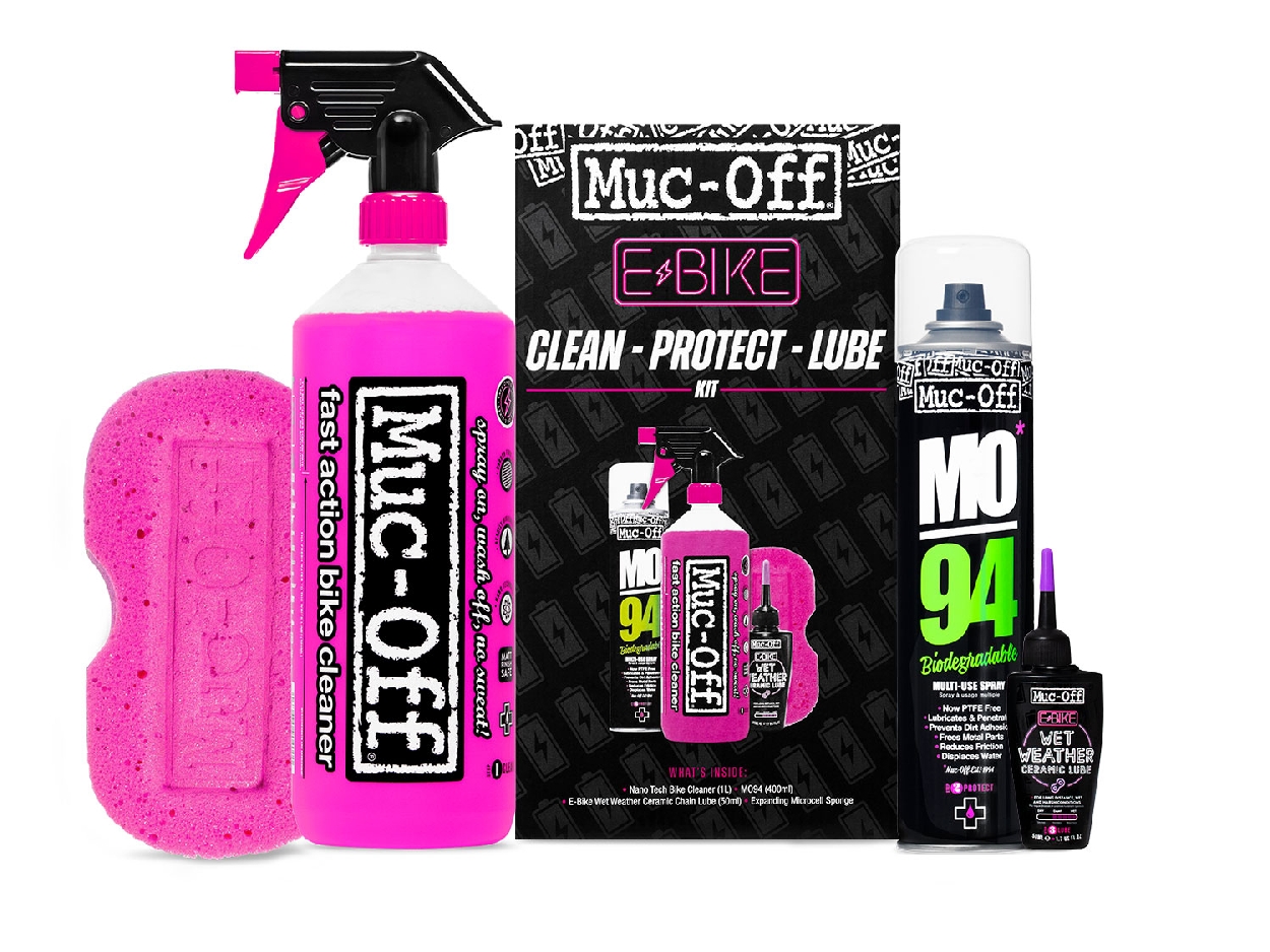 E-Bike Clean, Protect& Lube Kit (Wet Lube Version)