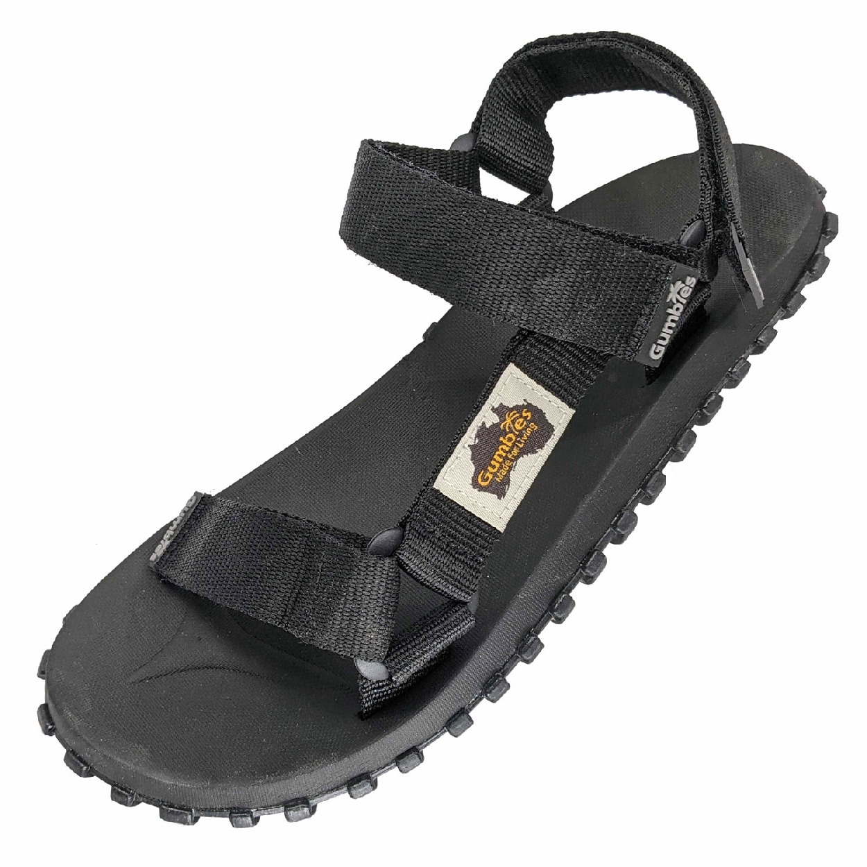 Gumbies Australian Shoes Scrambler, black
