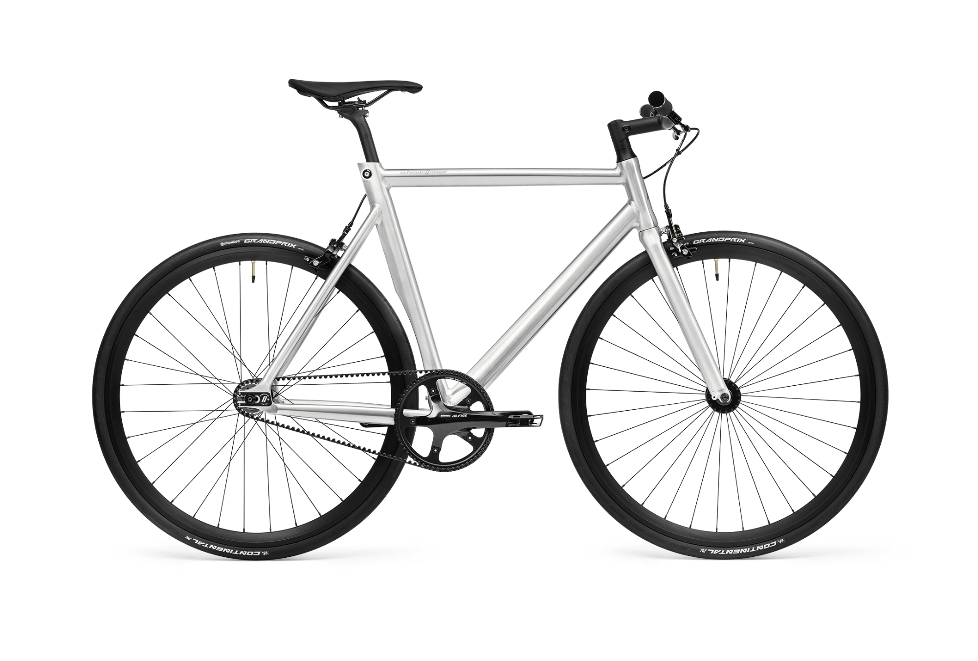 Viktor, 56 cm, alu pur, Singlespeed