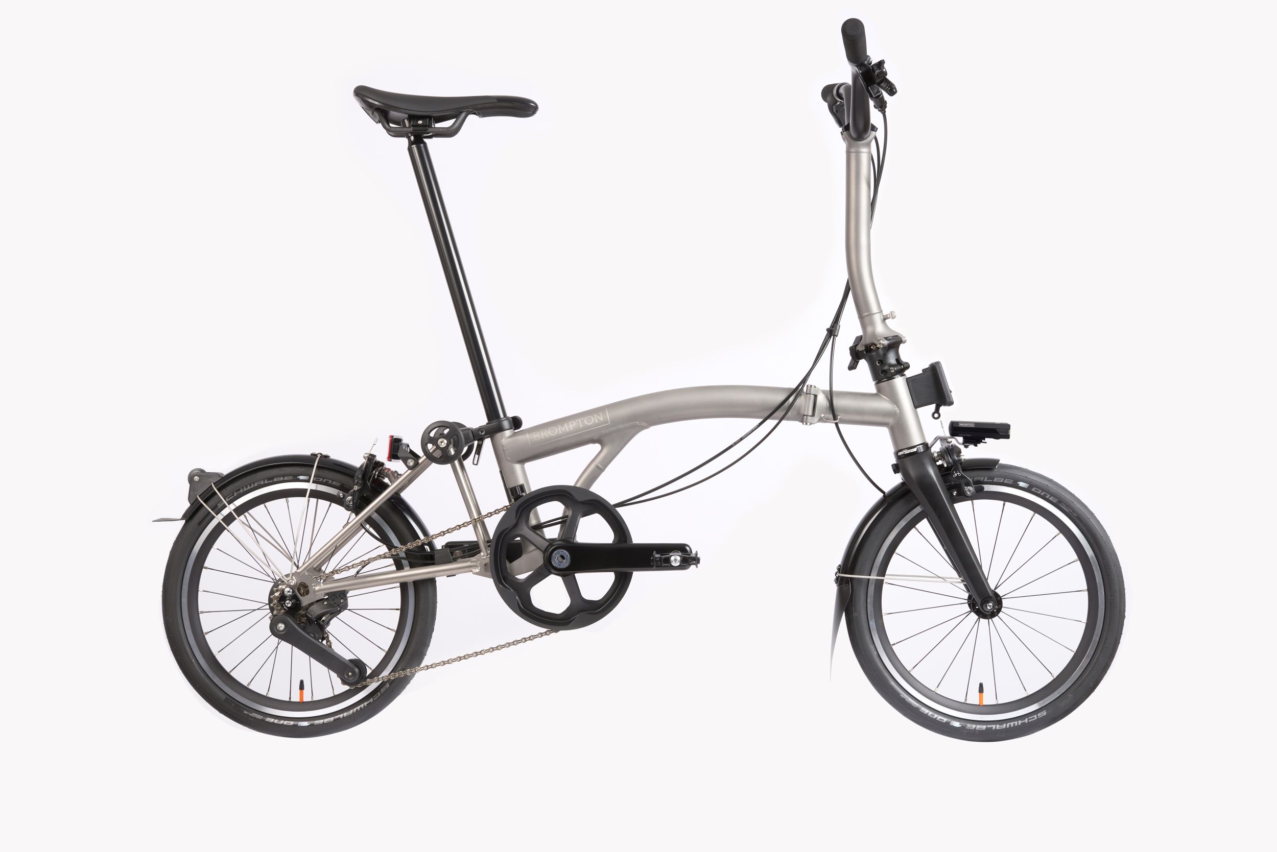 T-Line, blasted ti, 4-Gang, Mudguards, Extended,