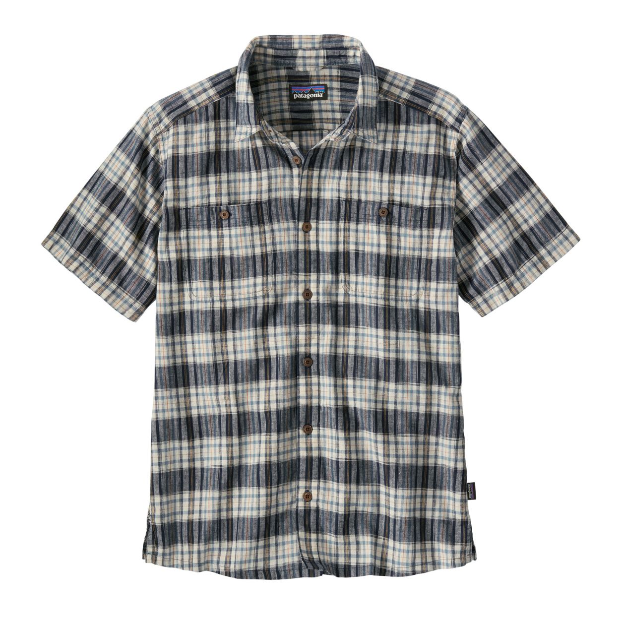 M's Back Step Shirt, sunlight: new navy