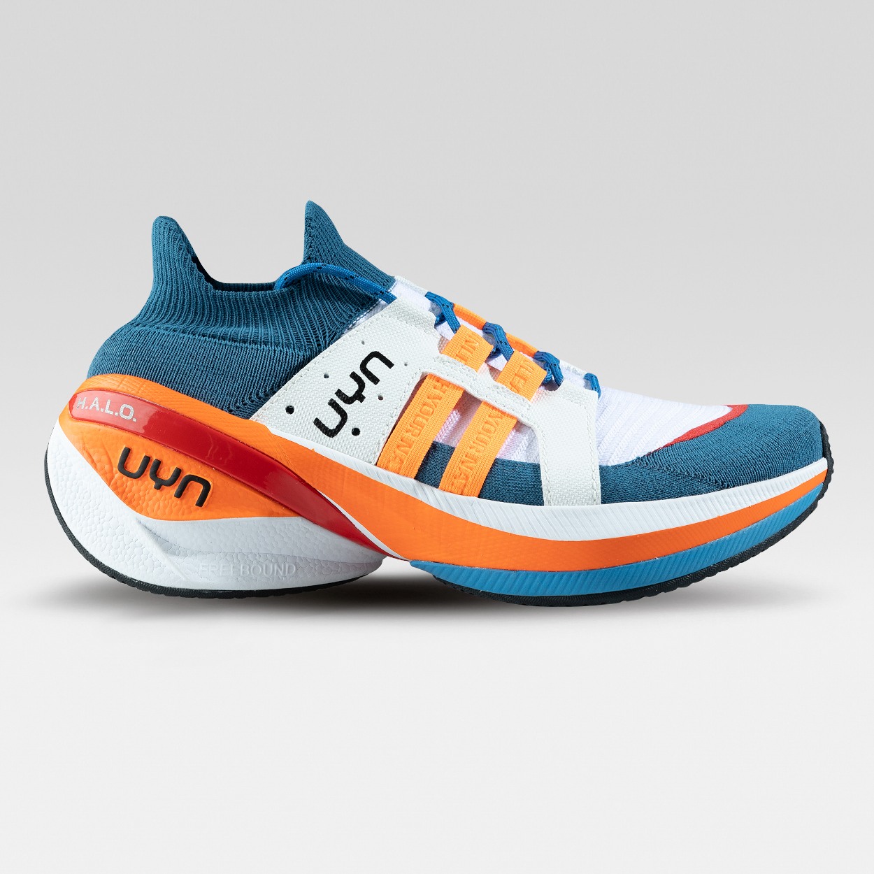 UYN WOMAN SYNAPSIS SHOES ORANGE SOLE,