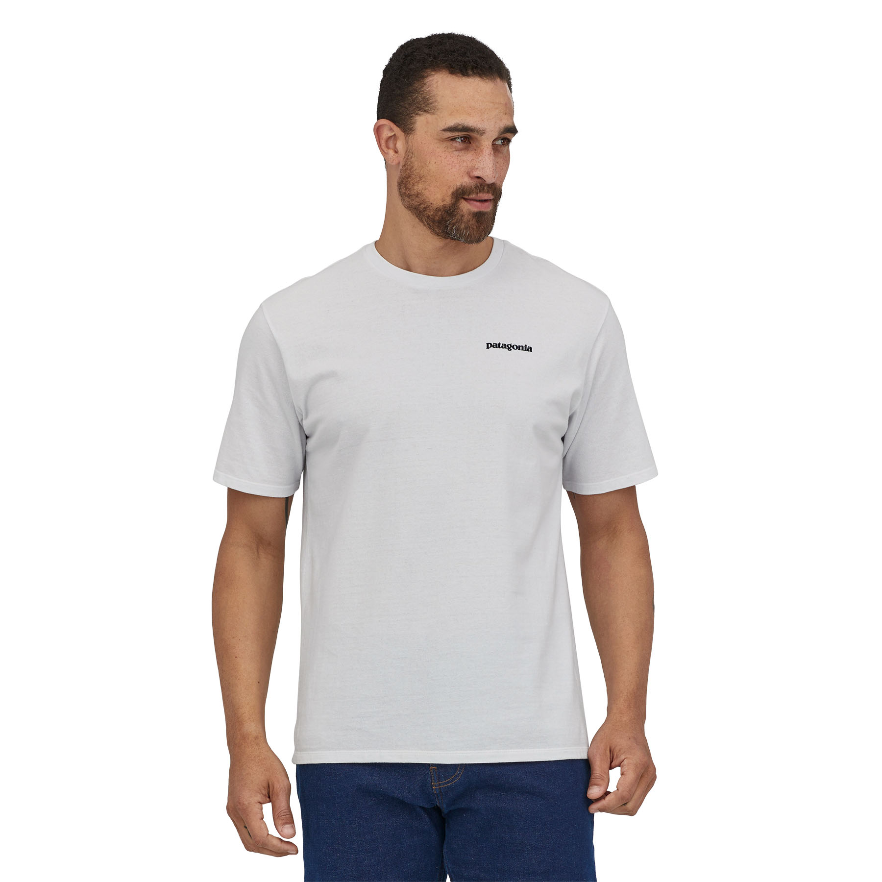 M's P-6 Logo Responsibili-Tee, WHI
