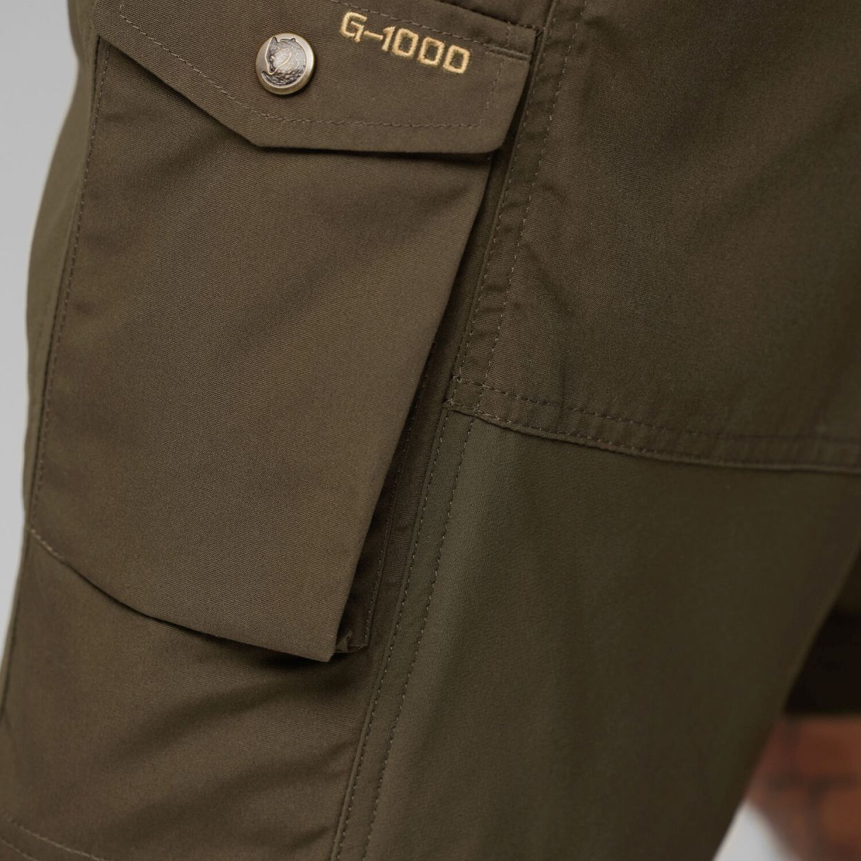 Abisko Shorts M, dark olive